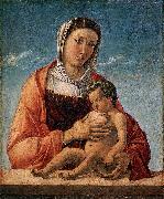 BELLINI, Giovanni Madonna with the Child oil on canvas